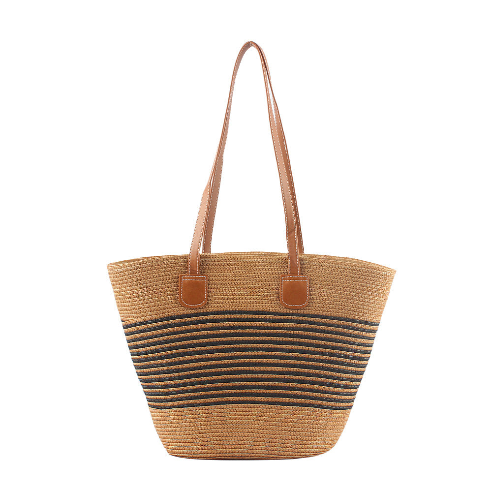 Strukturert Bast Shopper Skanto