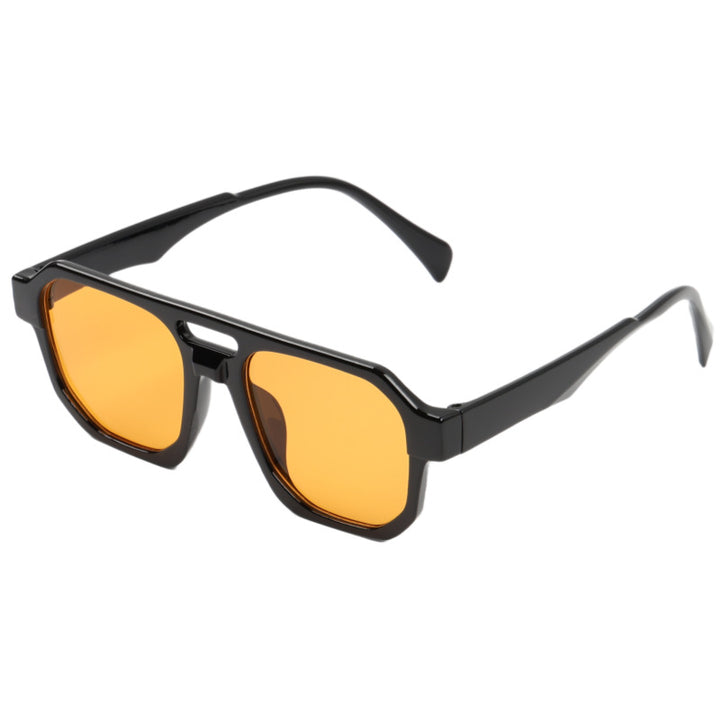 Dame moderne oversized solbriller med firkantet design Skanto