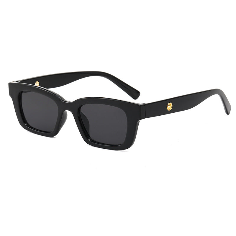 Damen Modische Solbrille i trendy skilpadde-design Skanto