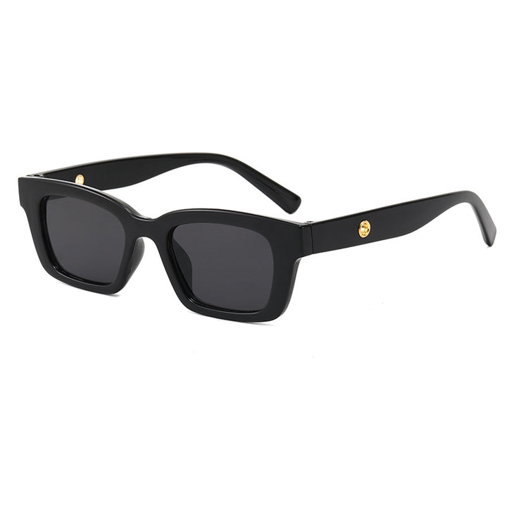Damen Modische Solbrille i trendy skilpadde-design Skanto