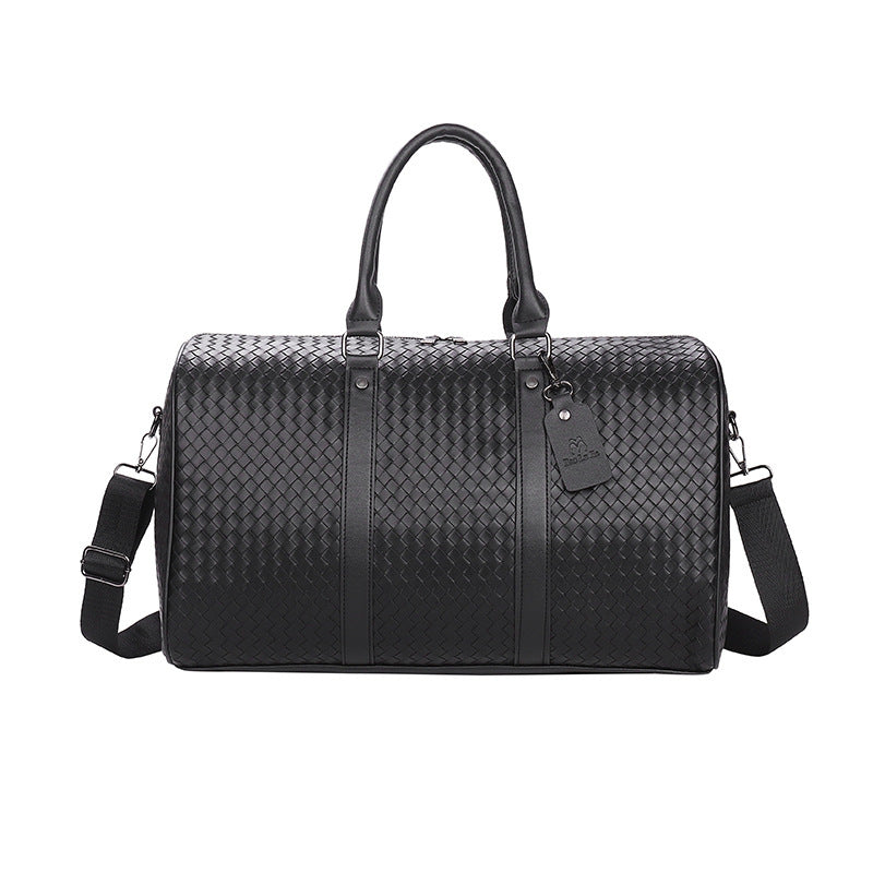 Stilfull og Romslig Reisetaske I Elegant Flettedesign Skanto