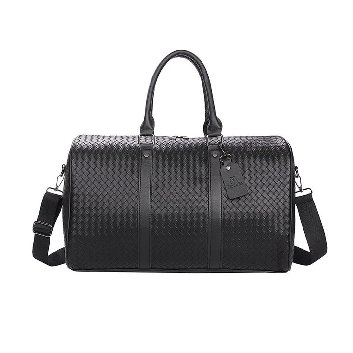 Stilfull og Romslig Reisetaske I Elegant Flettedesign Skanto