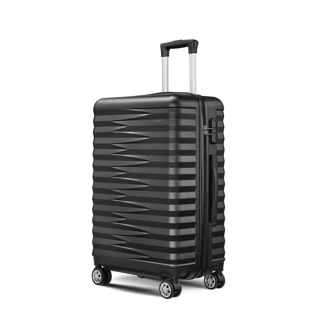 Unisex Stilig Teksturert Hard Shell Spinner Koffert Skanto