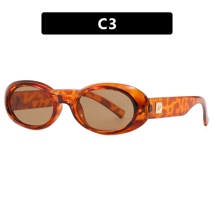 Women's exclusive sunglasses in elegant oval design Skanto