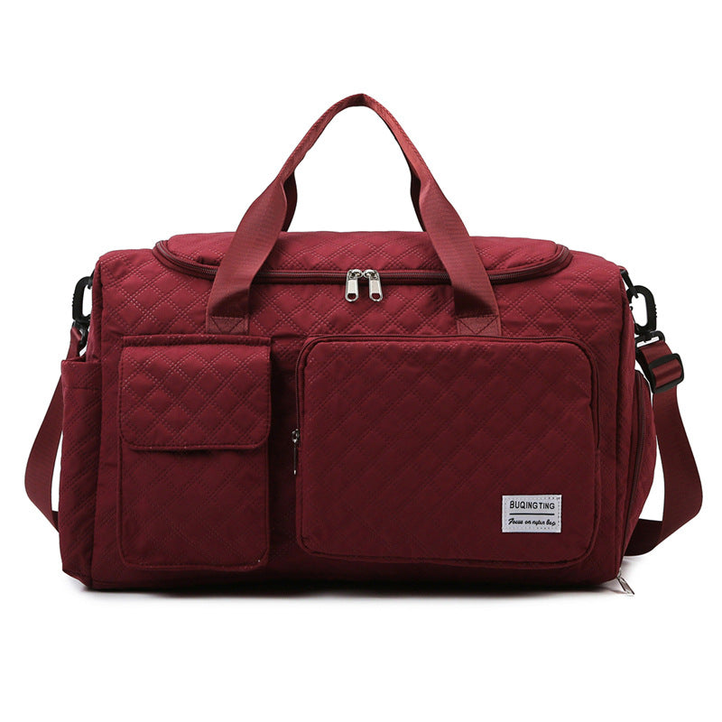 Multifunksjonell Sports-Duffle-bag Med Integrerte Organizerlommer Skanto