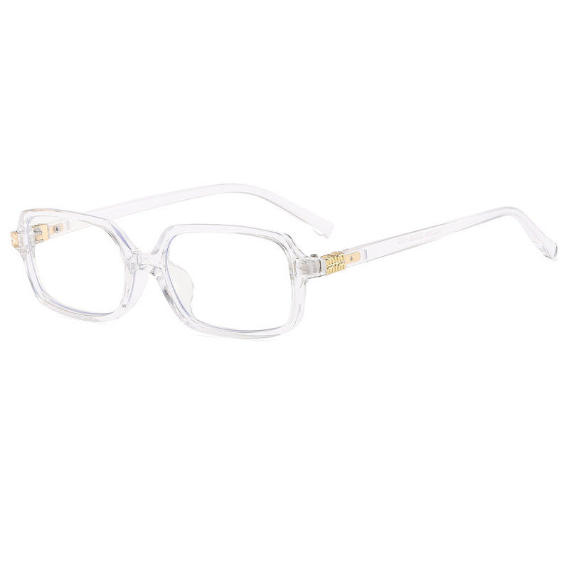 Dame moteriktig lesebrille i moderne kvadratisk design Skanto