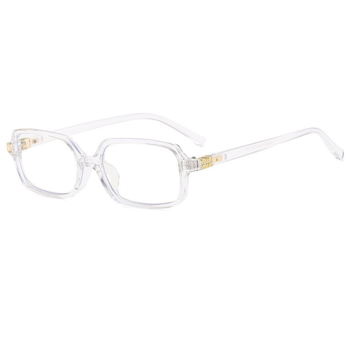 Dame moteriktig lesebrille i moderne kvadratisk design Skanto