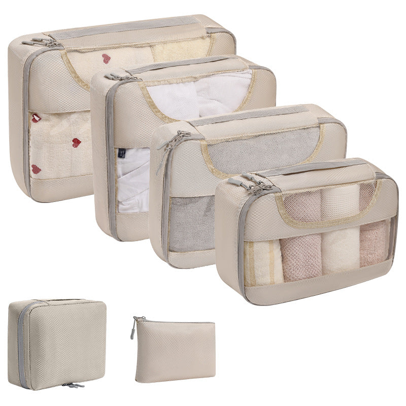 Multi-piece travel organizer set Skanto