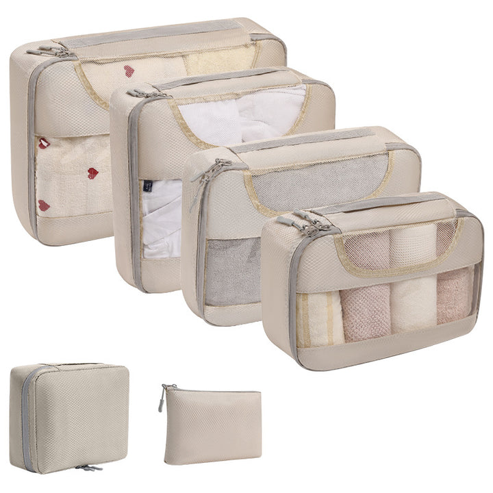 Multi-piece travel organizer set Skanto