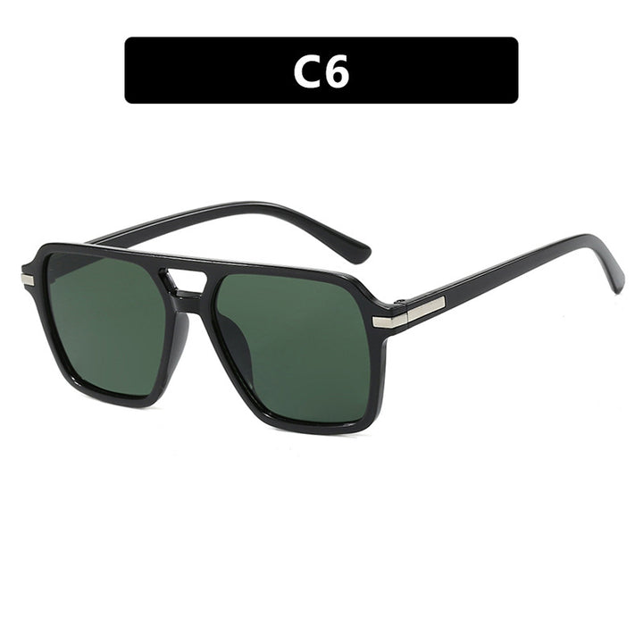 Women's fashionable rectangular sunglasses with stylish design and UV protection Skanto