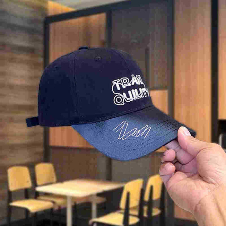 Kvinnenes avslappede broderte baseballcaps Skanto