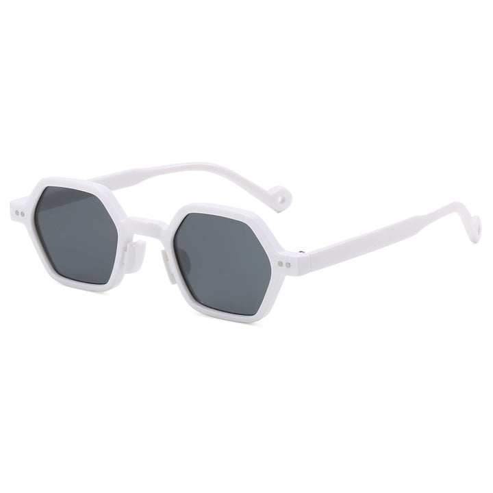 Damer Geometrisk Solbrille i moderne Hexagon-design Skanto