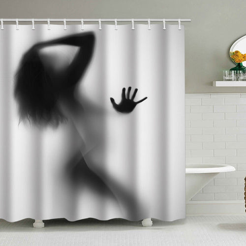 Kunstnerisk Silhouette Dusjforheng Skanto