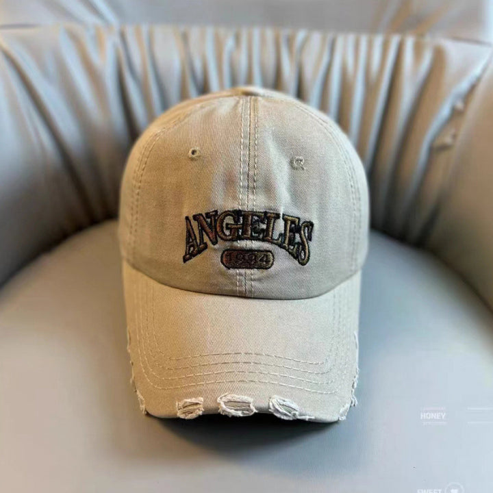 Kvinnens Slitt Vintage-Stil Justerbar Baseballcaps Skanto