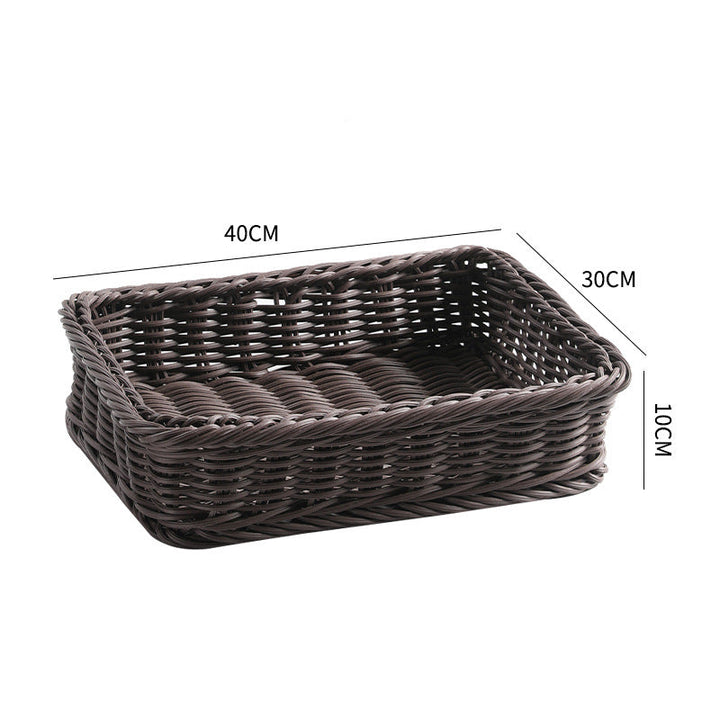 Rektangulær Vevd Serveringskurv Skanto