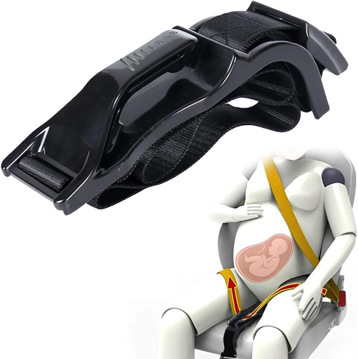 Norvo | BabyGuard Belte | Trygg på farten for deg og ditt ufødte barn - Komfortabelt graviditetsbelte