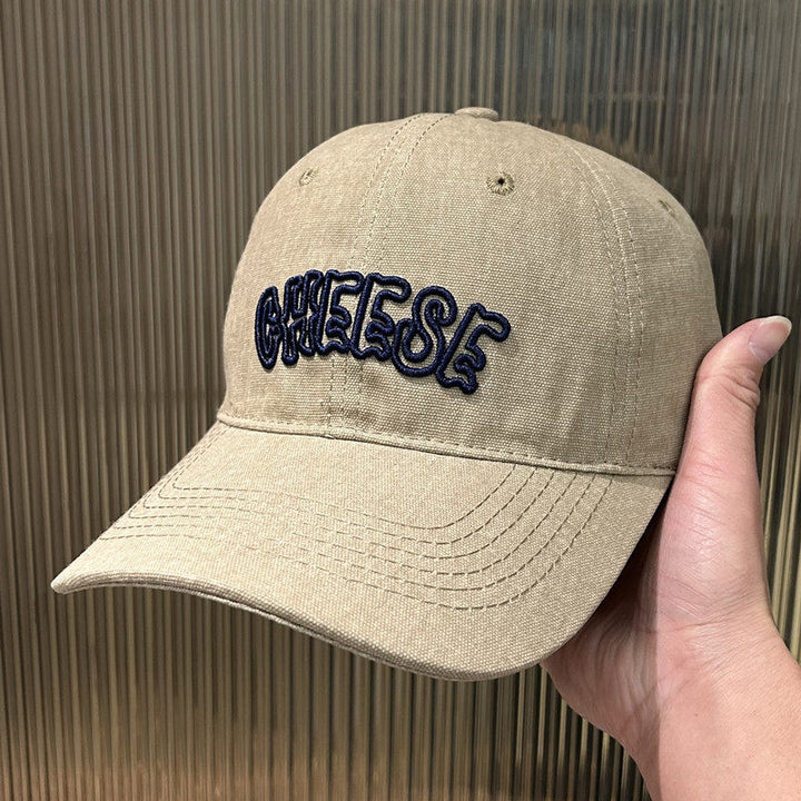 Unisex Brodert Bomull Twill Caps Skanto