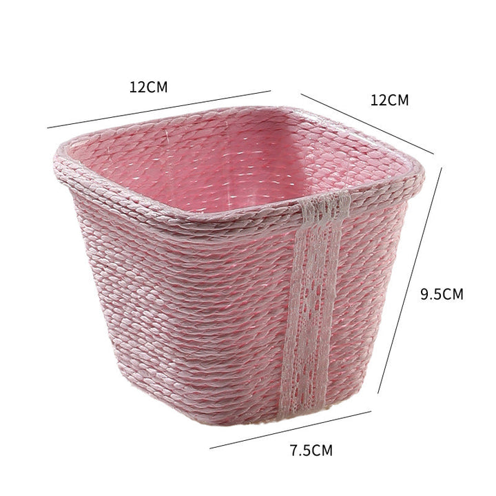 Dekorativ Woven Plantekrukke Skanto