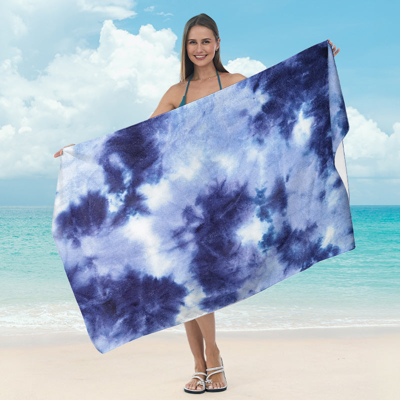 Strandhåndkle med unikt batikdesign Skanto