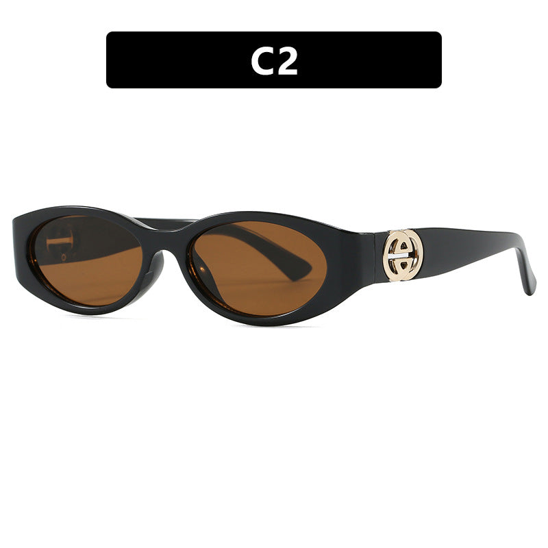 Women's Cat-Eye Sunglasses with UV Protection and Luxurious Accents Skanto