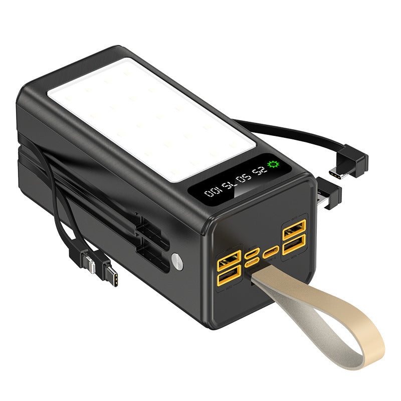 Multifunksjonell Powerbank med integrert LED-skjerm Skanto