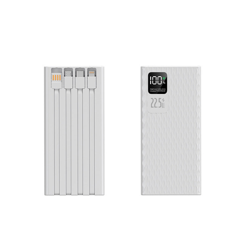 Høyytelses Powerbank med innovativ grafikkoverflate Skanto