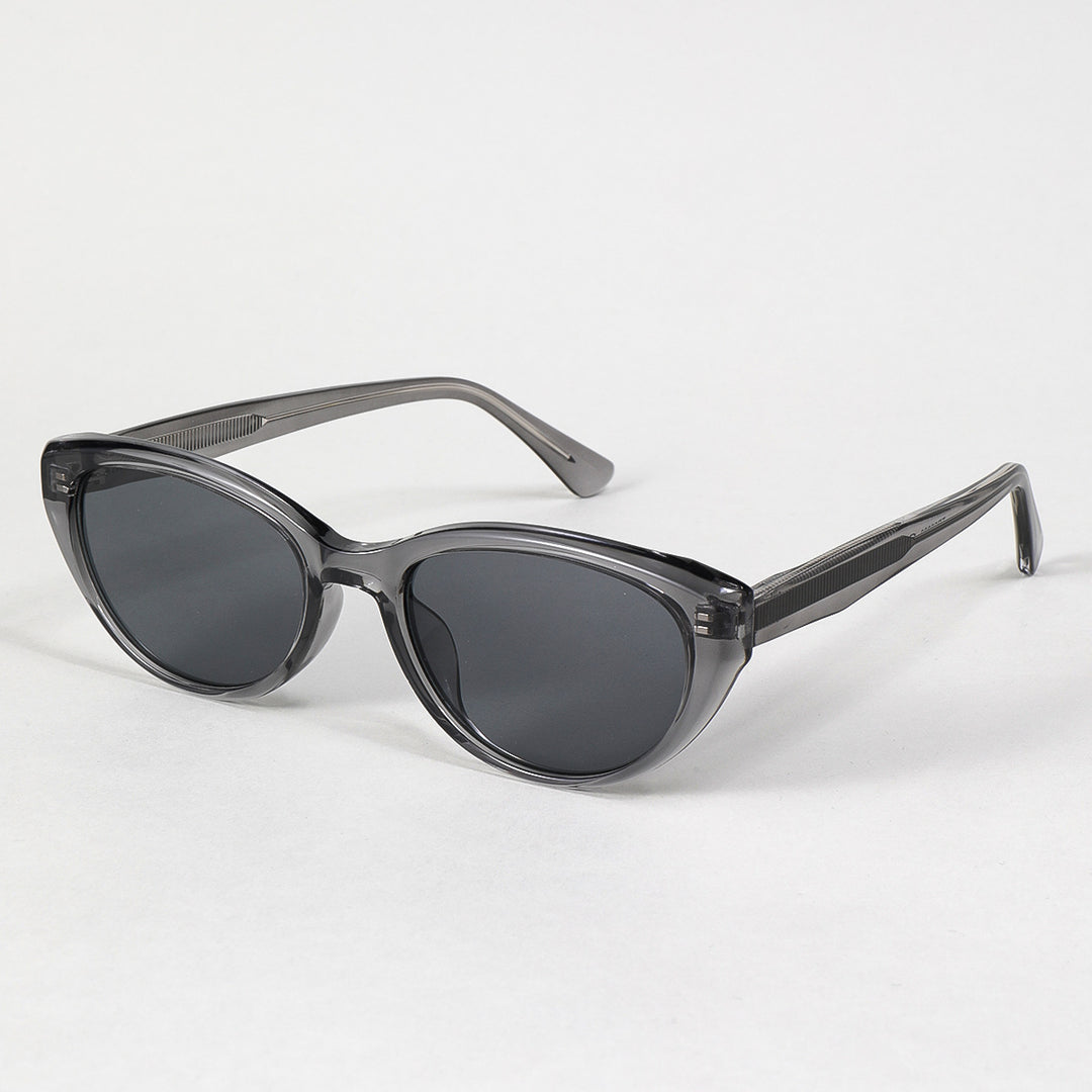 Dame solbriller i Cat-Eye stil med innovativ ramme Skanto