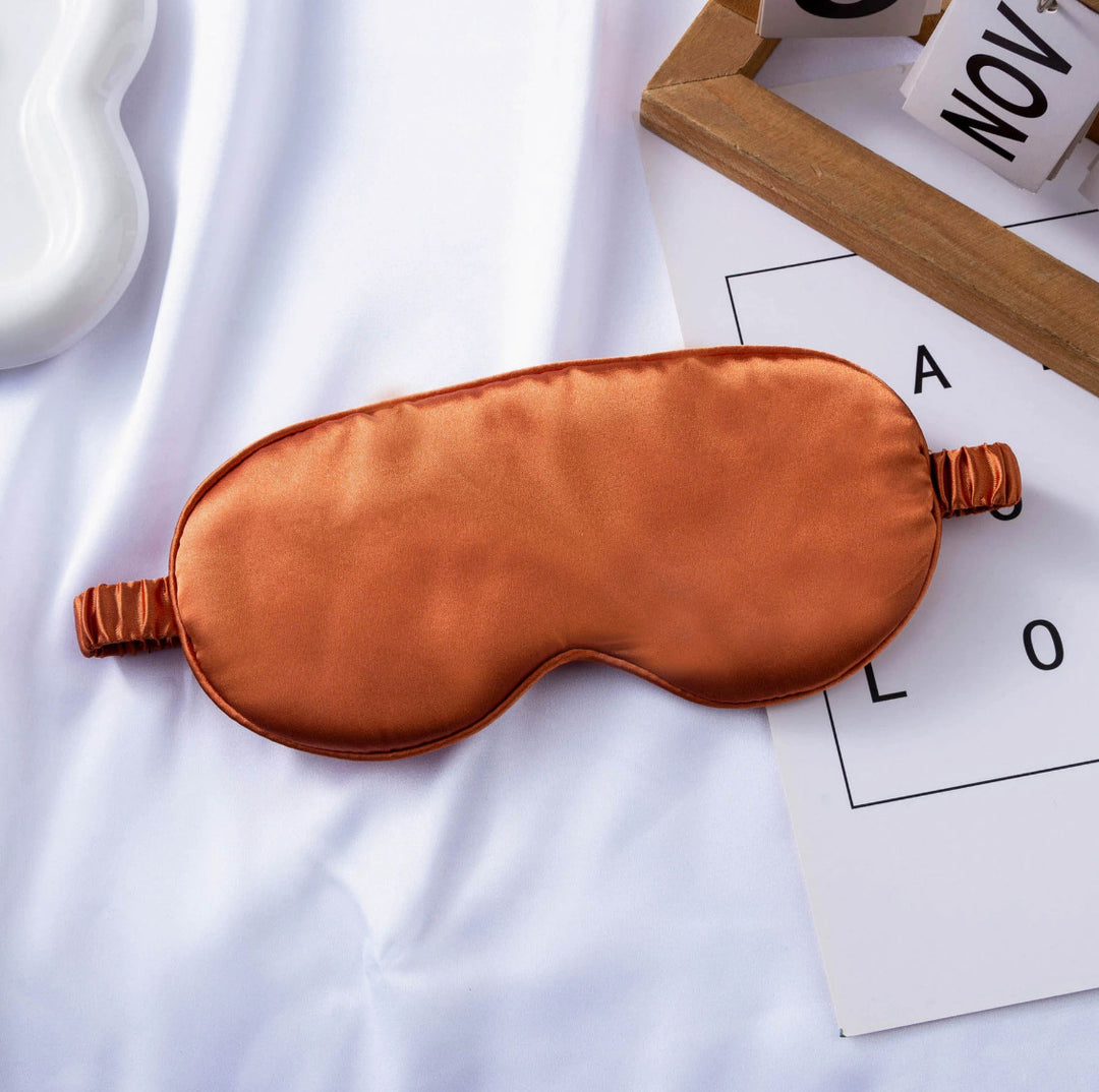 Unisex nan silkemyk søvnmaske med ergonomisk polstring og justerbart elastikkbånd Skanto