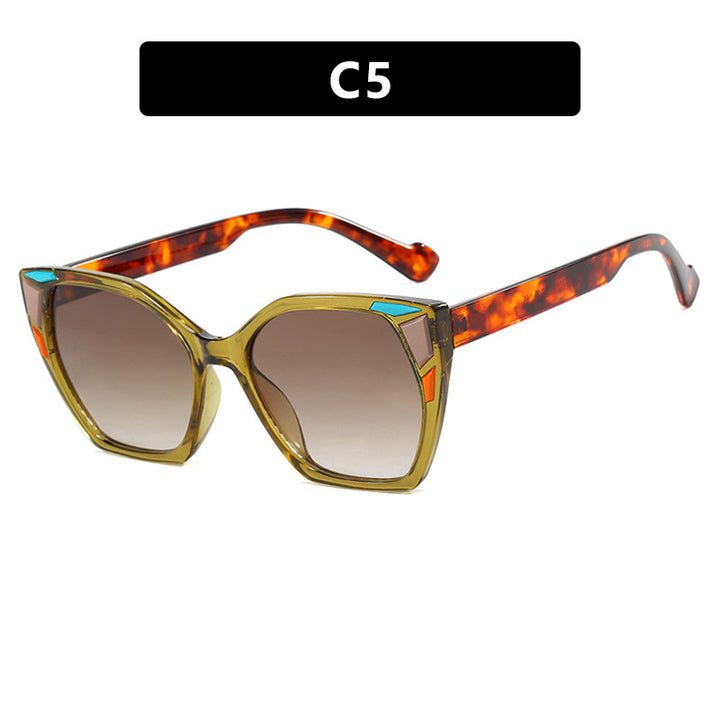 Women's Fashionable Geometric Designer Glasses Skanto