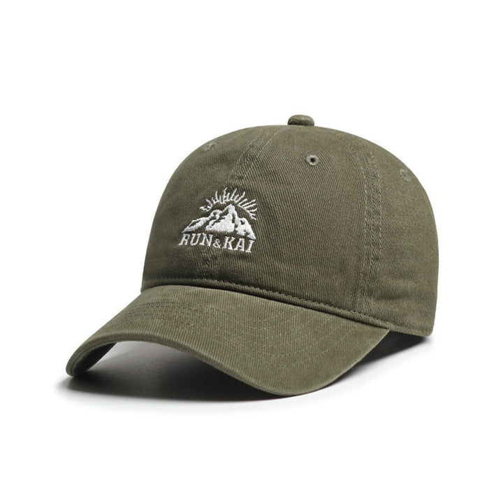 Men's Casual Distressed Embroidered Cap Skanto