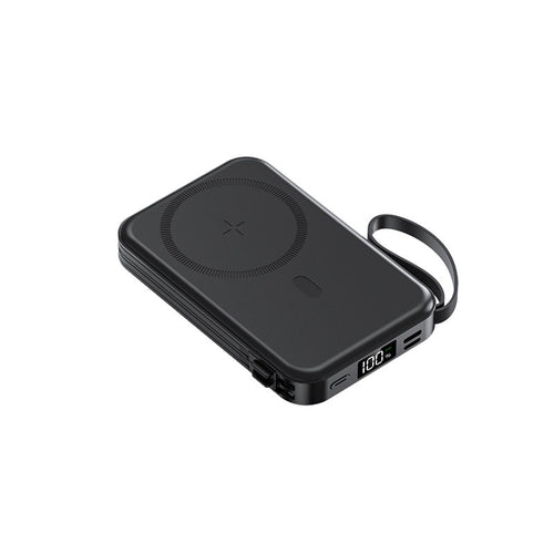 Bærbar trådløs powerbank med integrert ladepute Skanto
