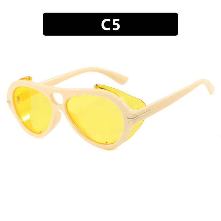 Women's modern sunglasses with unique design Skanto