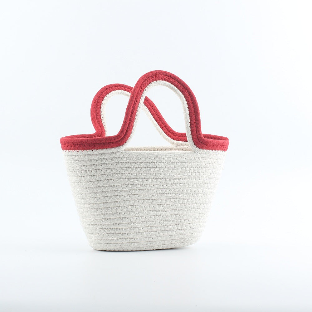Picknickveske med lyst fruktmotiv Skanto