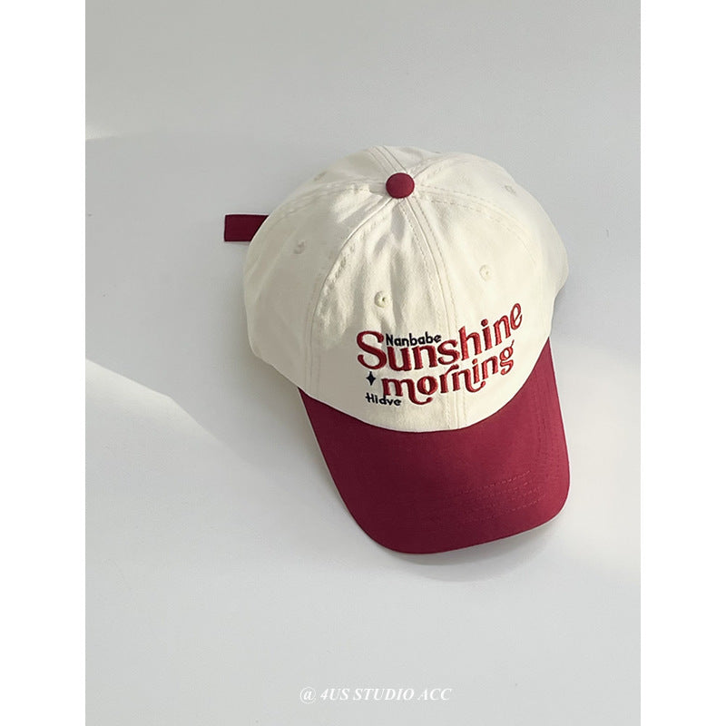 Kvinne Casual Justerbar Tøystoff Baseball Caps Skanto