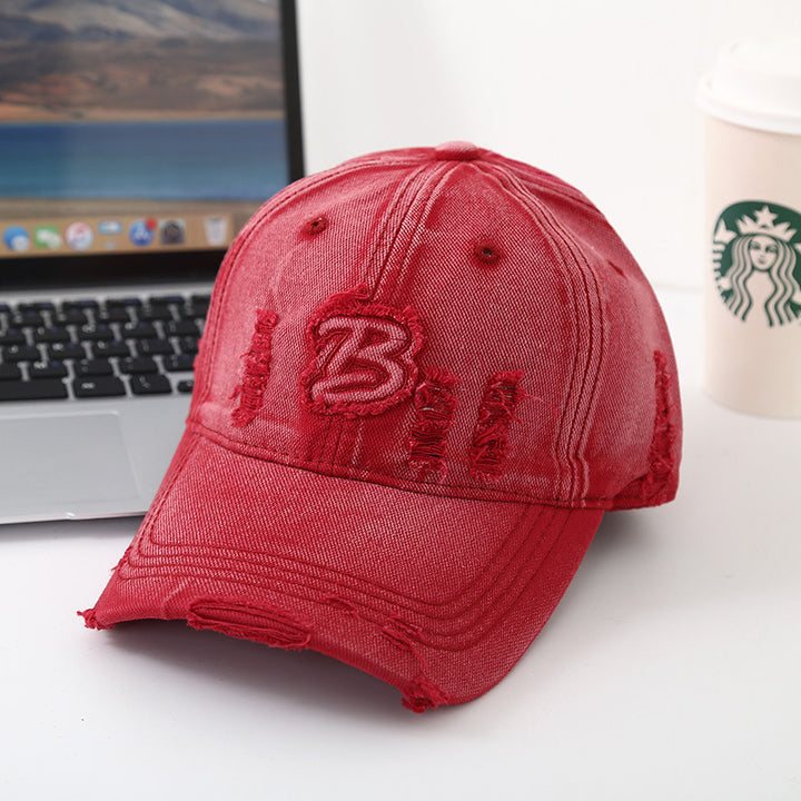 Unisex Slittet Vintage Baseball Caps Skanto