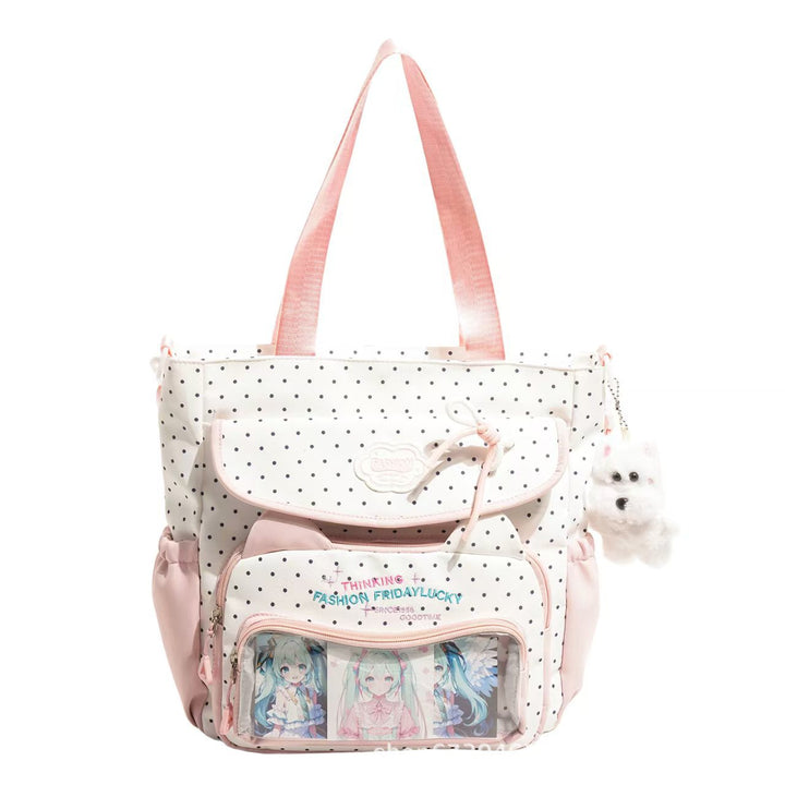 Sjarmerende multi-lomme tote bag Skanto