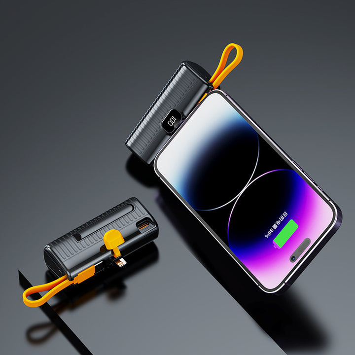 Kraftig powerbank med digital skjerm og innovativt design Skanto