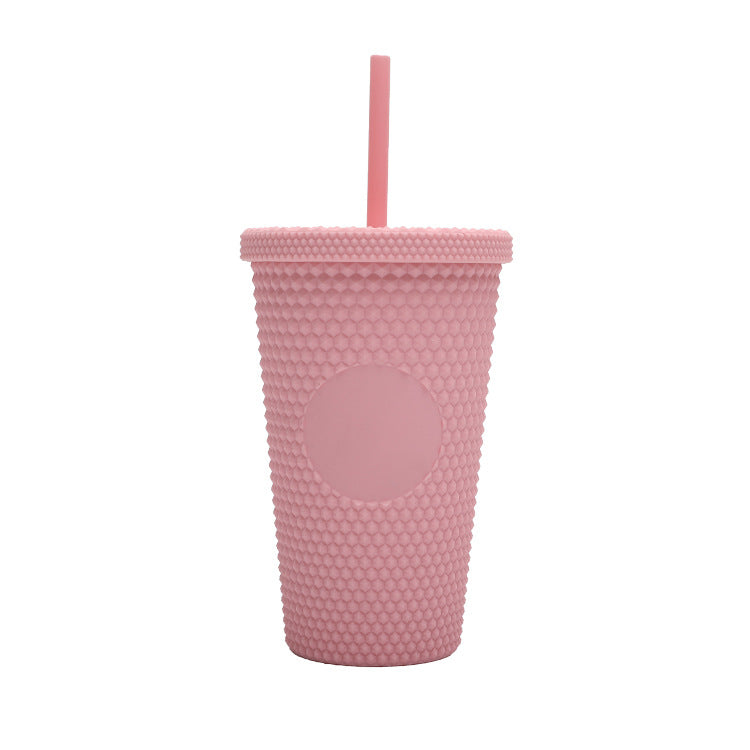 Unisex plastikkopp med teksturert design Skanto