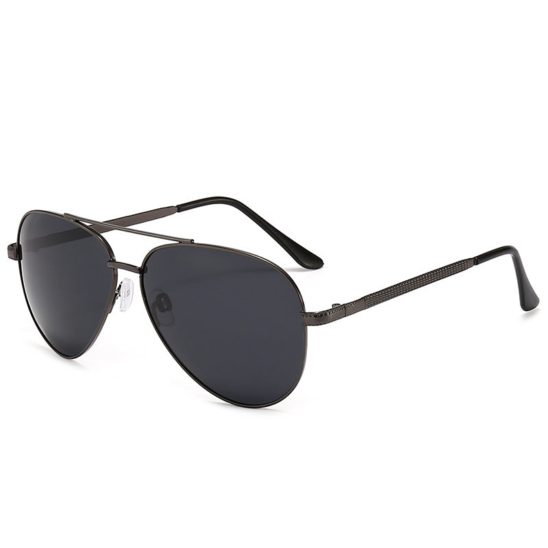 Herre elegant retro-pilot solbrille Skanto