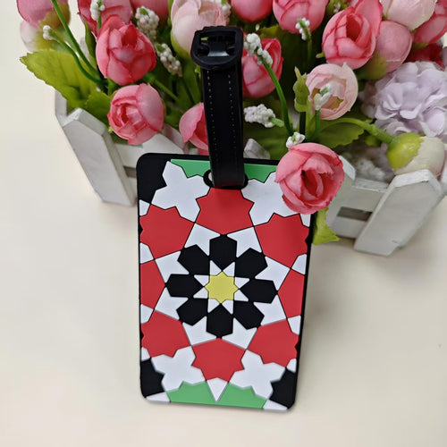 Unisex geometrisk mønster bagasjeidentifikator Skanto