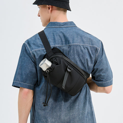 Kompakt Snøre Sling Bag Skanto