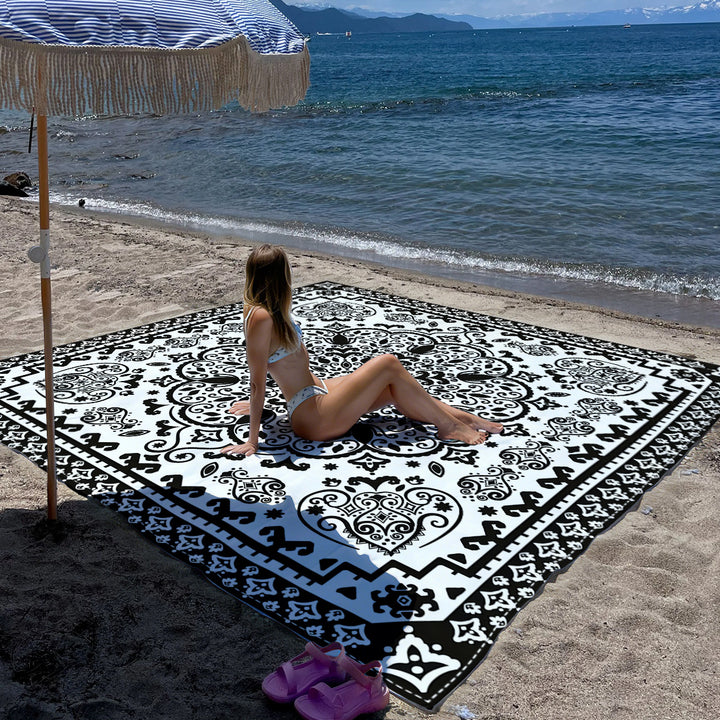 Mandala Design Strandmat Skanto
