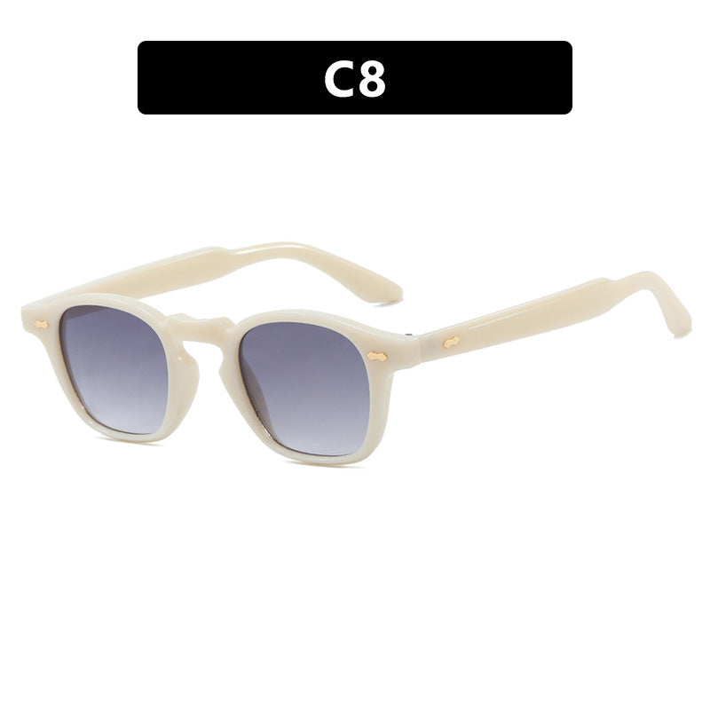 Women's geometric sunglasses with protective UV filter and modern design Skanto