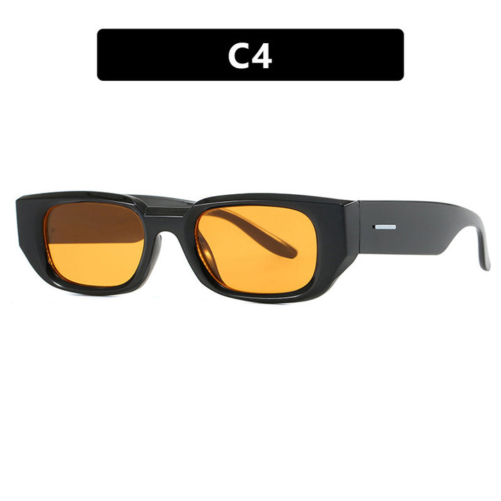 Women's trendy sunglasses with innovative transparent frame and polarized lens Skanto