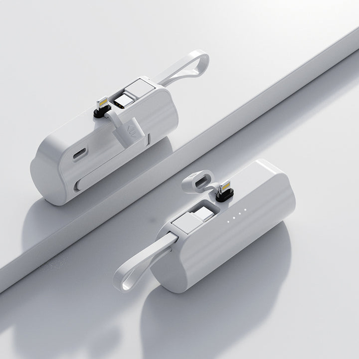 Bærbar powerbank med multifunksjonelle ladekontakter og digital skjerm Skanto