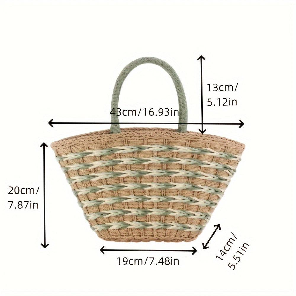 Elegant Håndflettet Handleveske Skanto