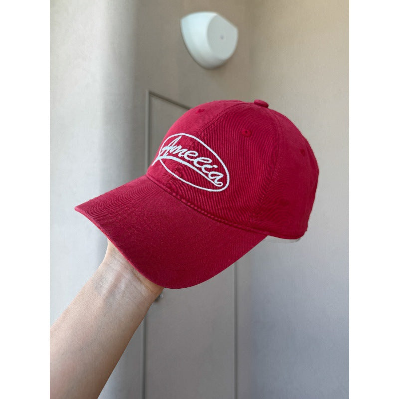 Kvinnes broderte logo baseball cap Skanto