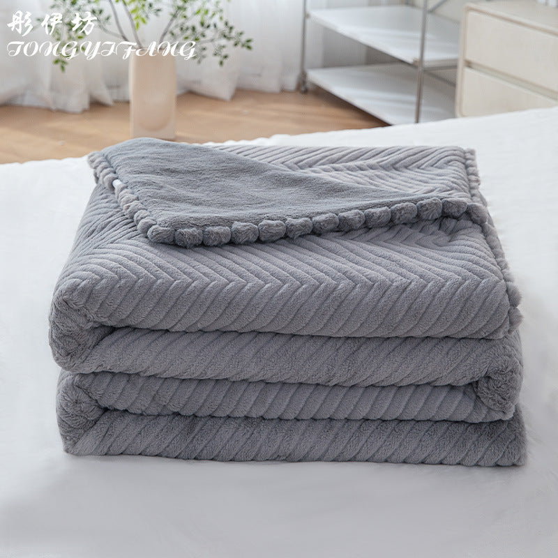 Damer høy kvalitet mikrofiber koseteppe Skanto