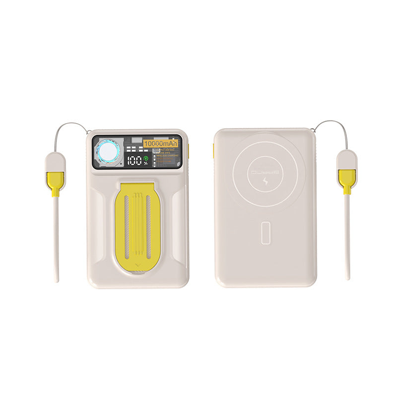 Multifunksjonell Powerbank med LED-skjerm og hurtigladingsfunksjon Skanto