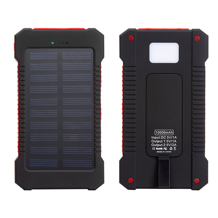Solar-Powerbank med hurtigladning og robust design Skanto